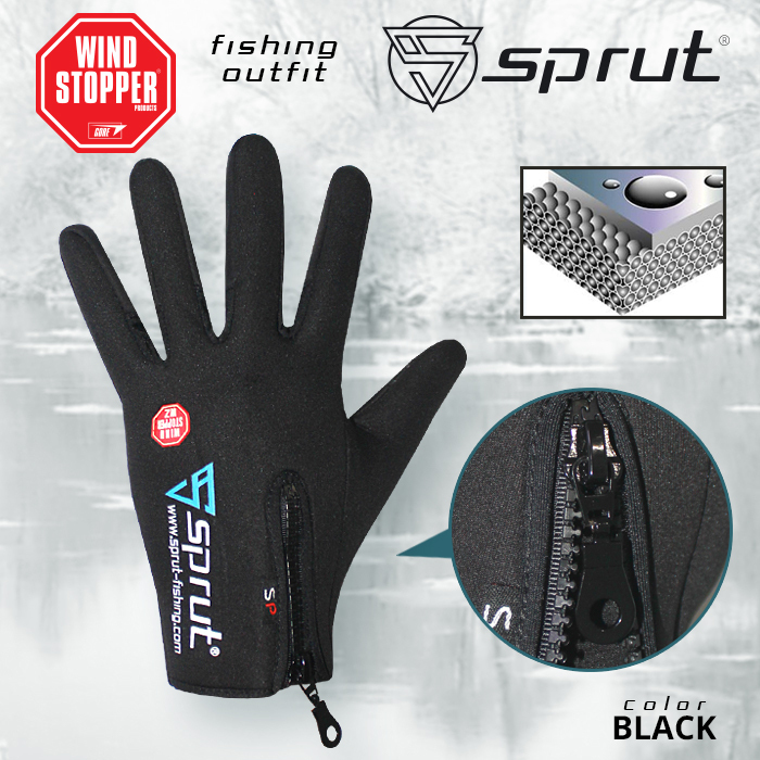 Перчатки Neoprene Gloves (BLACK-XL)