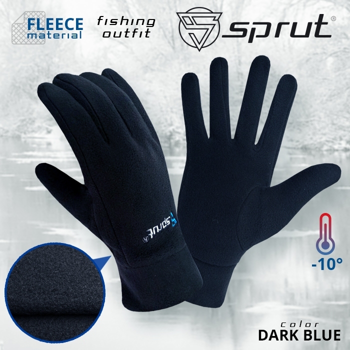 Перчатки Thermal Soft Gloves (DARK BLUE-XL)
