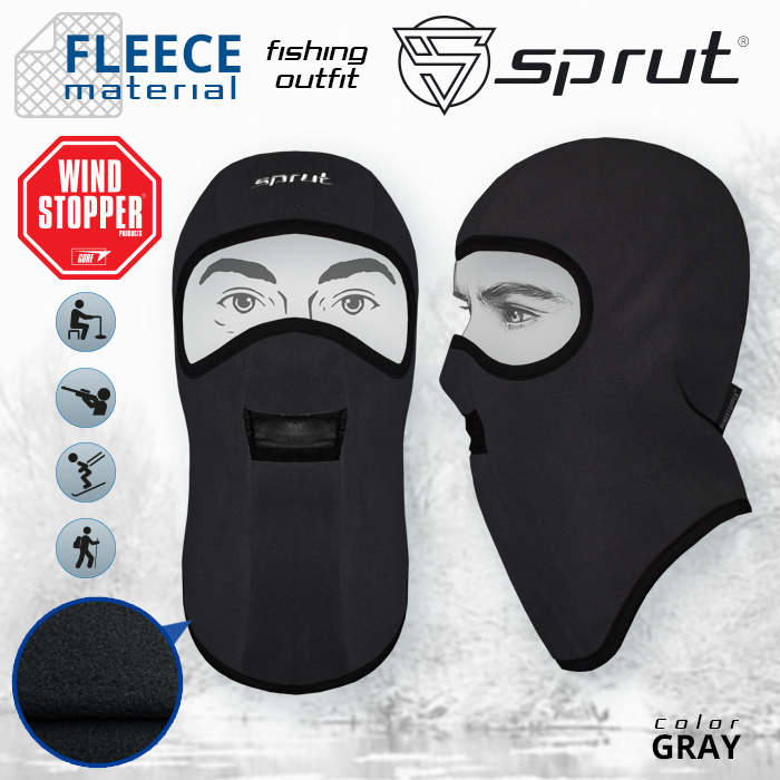 Шапка-маска / Sprut Full Face WS Balaclava (BLACK-M)