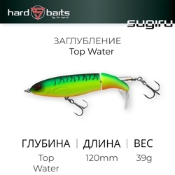 Воблер / Sprut Sugiru Propbait 120TW-FT1