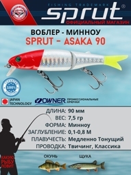 Воблер Asaka 90SS RH (swimbait)